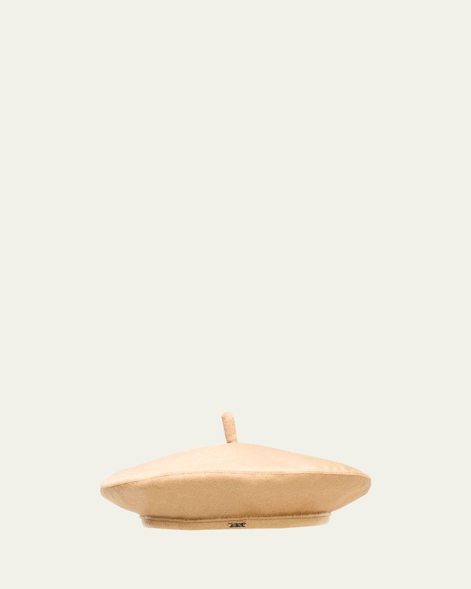 Carter Camel Cashmere Beret